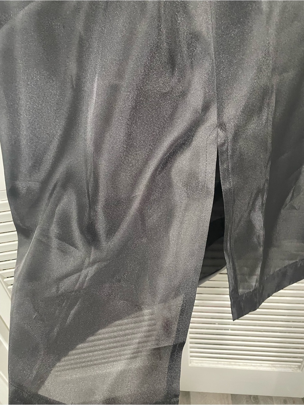 NWT Black Ruffled Midi Skirt - Women's Black Midi Skirt - Picture 9 of 12